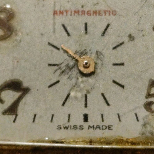 Sultana 21 rubis women's antique watch used with wear