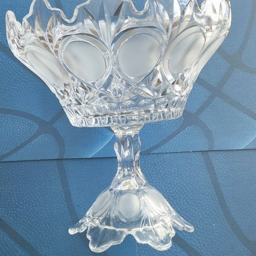Crystal candy dish like new