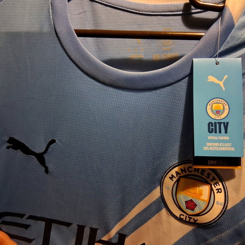 Manchester City Home Jersey new, size Large