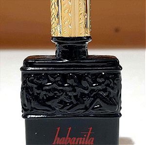 Habanita by Molinard, Lalique bottle collectible, 7,5ml edt, 1st original formula, brand new,vintage
