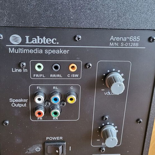 Labtech Arena 685 5.1 computer speakers new