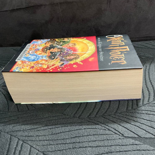 Harry Potter and the Deathly Hallows signed book used, J.K. Rowling, Psychogios