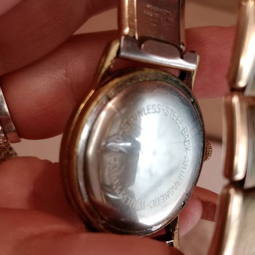 Super Anker 21 Rubis watch used, vintage, gold rolled