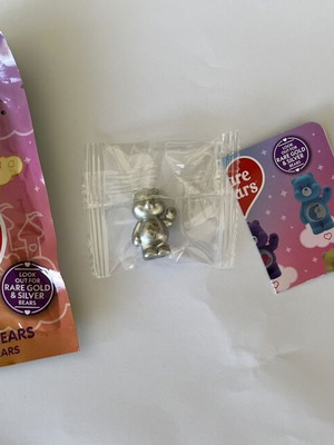 Care Bears Surprise Mini Bears Silver Rare and Bedtime Bear new