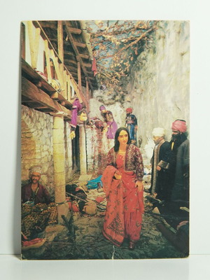 Postcards used, set of 3 pieces