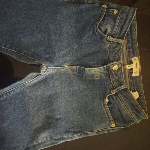Mango flare jeans like new, size S 36 8, blue