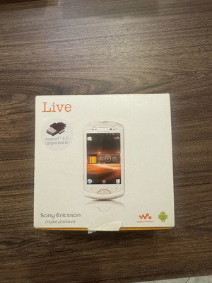 Sony Ericsson WT19i Live with Walkman white for repair or spare parts