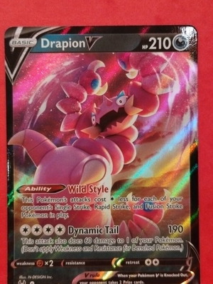 Drapion V #118 Pokemon Lost Origin new