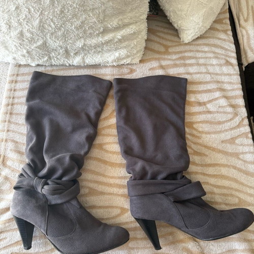 Elite boots gray like new size 38