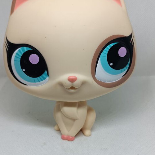 Littlest Pet Shop Jumbo Shorthair Cat figure like new, collectible Hasbro