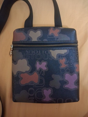 Tous Camo Bear crossbody bag like new, black