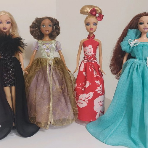 Barbie My Scene vintage dolls used, collection of 25 from 1999