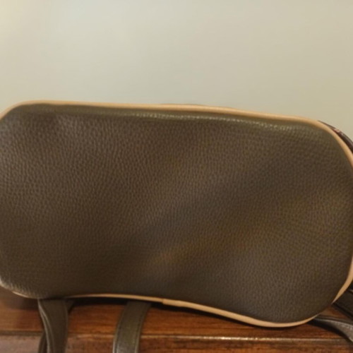 Verde women's backpack dark olive with beige, unused