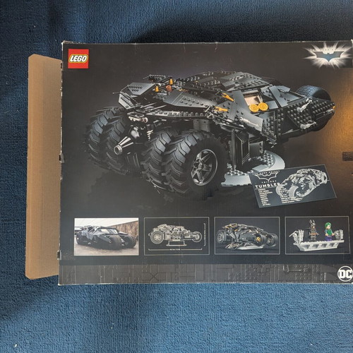 Lego 76240 Batmobile Tumbler used with instructions