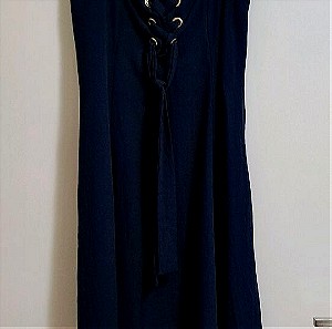 Karavan Leandra blue dress Large