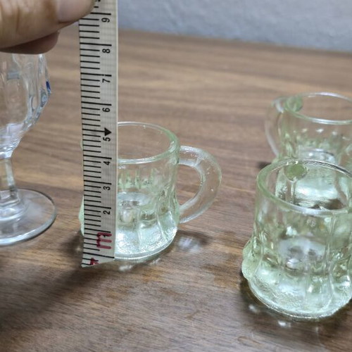 Vintage Mini Glasses Collection 14 Pieces like new