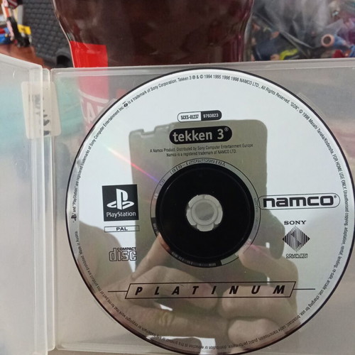 Tekken 3 Platinum Edition PS1 game disc