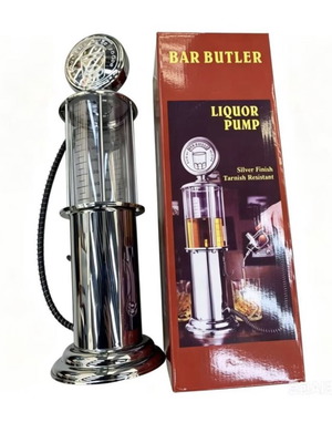 Bar Butler liquor dispenser pump new, retro 1950s style