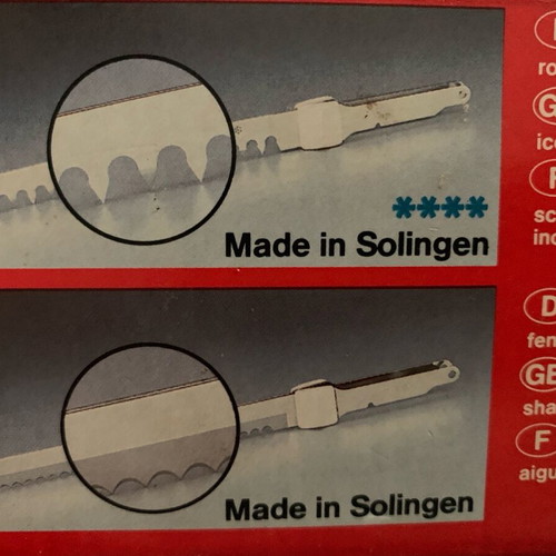 KRUPS Vintage electric knife new with Solingen blade sets