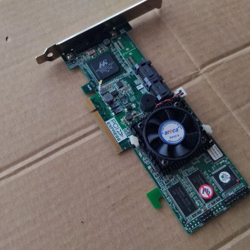 Areca ARC-1220 4 Port SATA II PCI-E RAID Controller Card like new