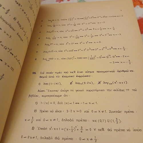 Algebra B Lyceum Exercise Solutions, Volume B, Ilias V. Ntziora