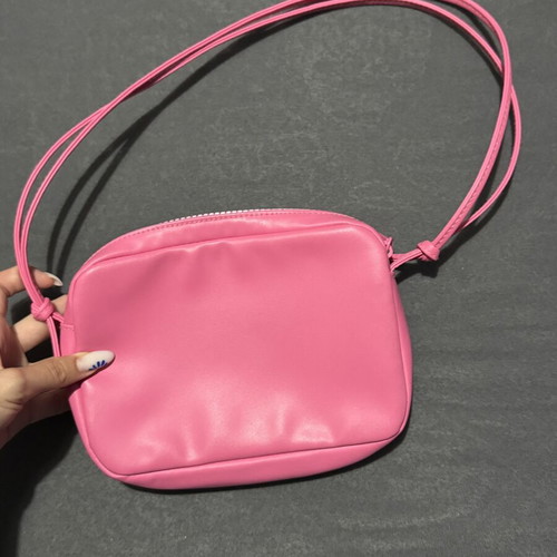 H&M Bright Pink Crossbody Shoulder Bag like new