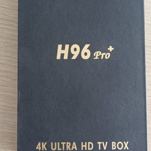 H96 Pro+ 4k Android TV Box like new