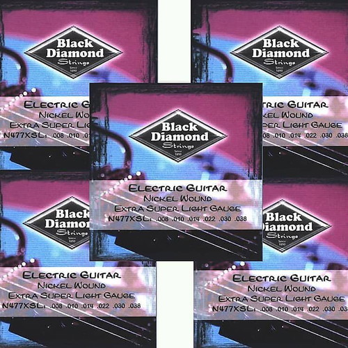 Black Diamond Strings electric guitar strings new