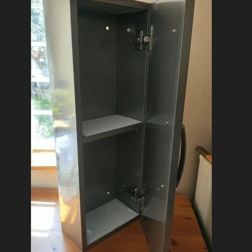 Metal bathroom cabinet new, dimensions H70xW26xD15 cm