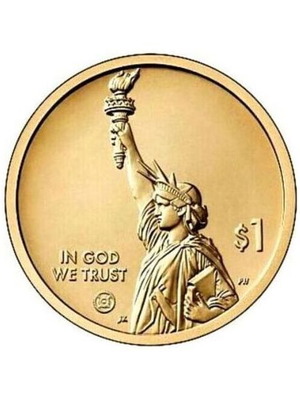 1 Dollar 2024 Illinois Steel Plow Uncirculated Coin