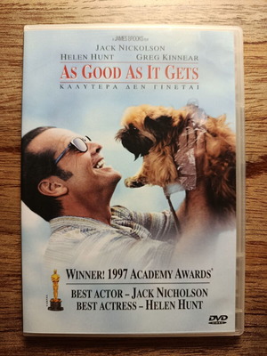 As Good As It Gets DVD used with Greek subtitles