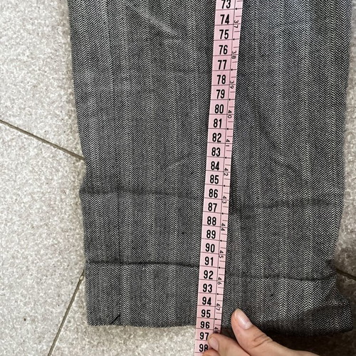 Tailored striped gray Zara pants size S used