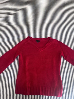 Wool sweater Massimo Dutti red used, size S