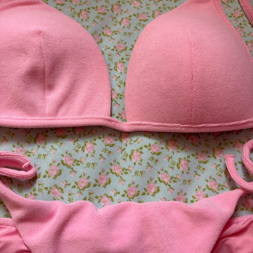 Caledonia women's pink bikini new, size S