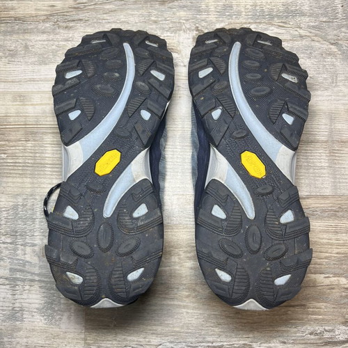 Merrell Moab Speed Gore-Tex Women's Hiking Shoes Navy Size 38.5 Like New