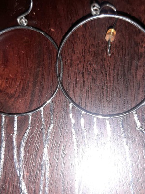 Earrings like new, impressive design