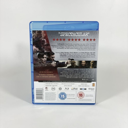Anthropoid Blu-ray like new with English subtitles