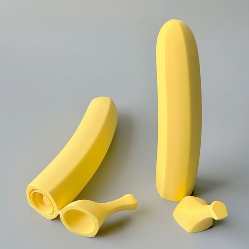 3D Printed Banana Sword Toy made to order