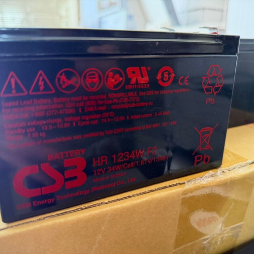 CSB HR1234W UPS Battery 9Ah 12V new