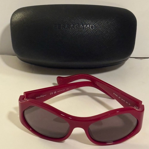 Salvatore Ferragamo sunglasses new in burgundy color