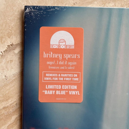 BRITNEY SPEARS Oops!...I Did It Again (Remixes and B-Sides)2020 RSD rare vinyl