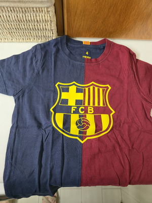 Μπλούζα FC Barcelona μεταχειρισμένη, αγόρι μέγεθος 4 ετών