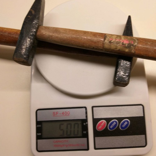 Ambika hammers used, set of 2 with wooden handle