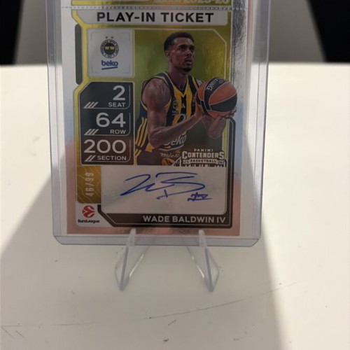 Wade Baldwin autograph Panini Contenders new
