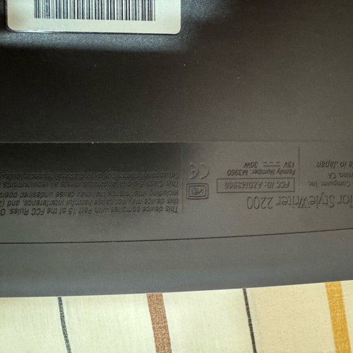 Apple Color StyleWriter 2200 printer like new, vintage