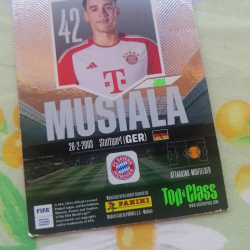 Holo Giant Musiala sticker like new