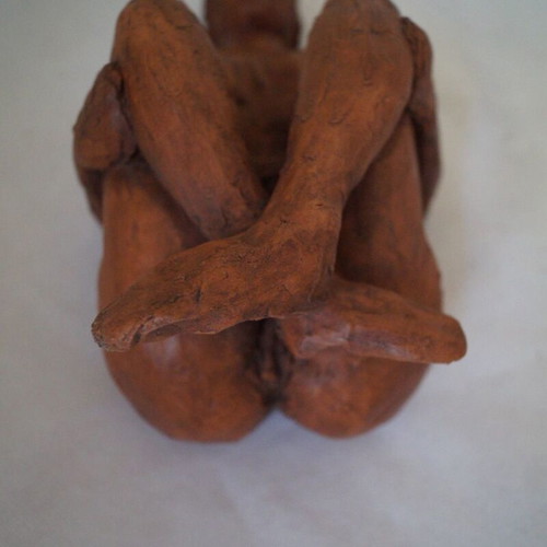 Ceramic nude figurine handmade, new, 30 cm, model 2026