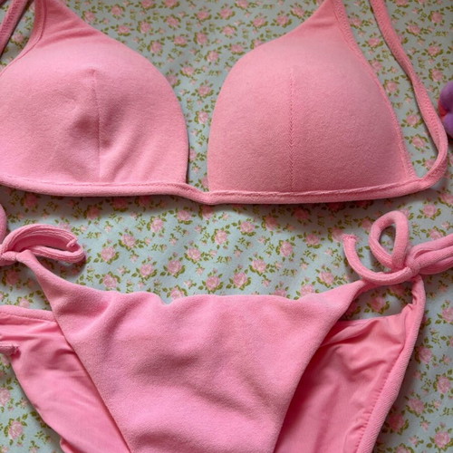 Caledonia women's pink bikini new, size S