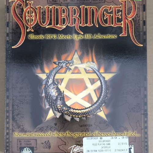 Soulbringer PC CD-ROM like new, Big Box