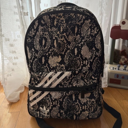 Adidas snake printed limited edition backpack